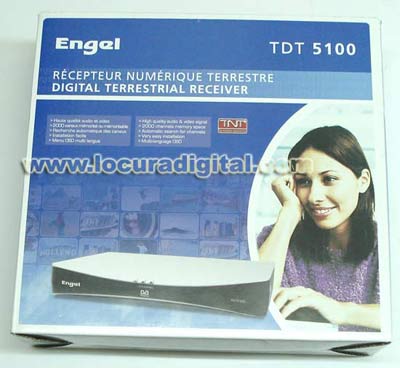 ENGEL TDT5100 Receptor TDT Zapper - Television Digital Terrestre